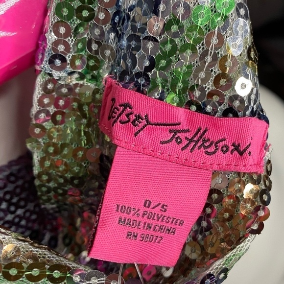 Betsy Johnson Sequin Infinity Scarf - Picture 3 of 4